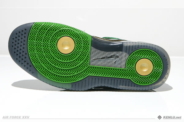 Nike Air Force 25 Black/Green Pictures