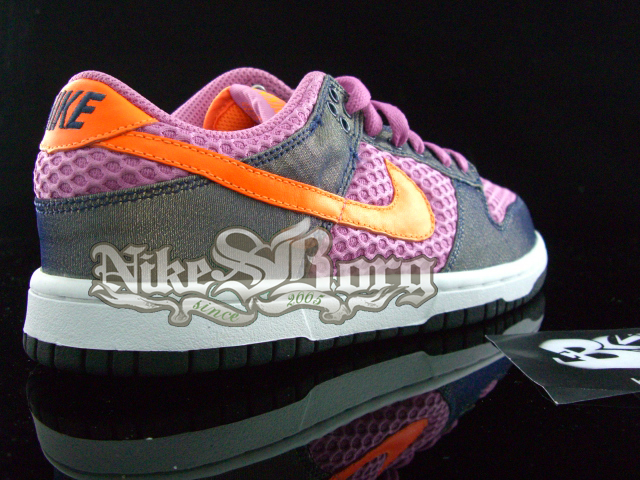 Nike Dunk Low Purple Pink/Orange Sample