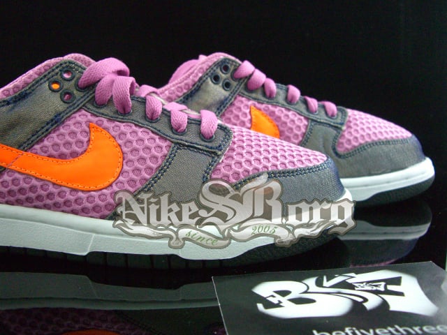 Nike Dunk Low Purple Pink/Orange Sample