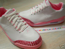 Air Jordan 23 Classic White/Pink Sample