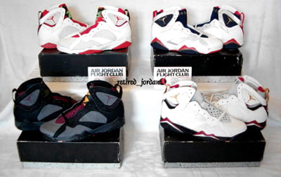 air jordan 7 colorways