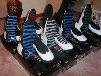 jordan 10 og colorways