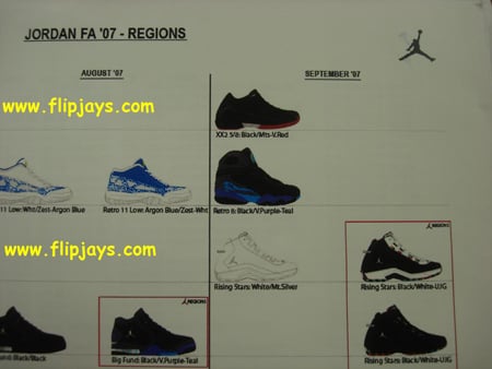 Air Jordan Retro XI I.E and VIII Aqua Pictures
