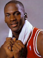 Young Michael Jordan
