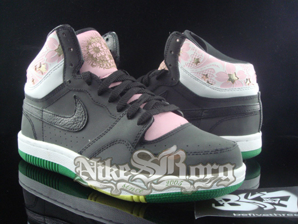 New Nike Court Force High Reflective