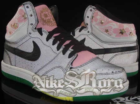 New Nike Court Force High Reflective