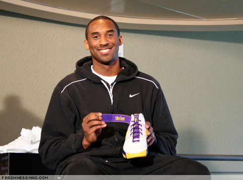 Kobe Bryant and the Nike Zoom Kobe II