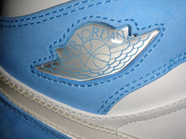 Air Jordan Retro I White/Caro Blue Sample
