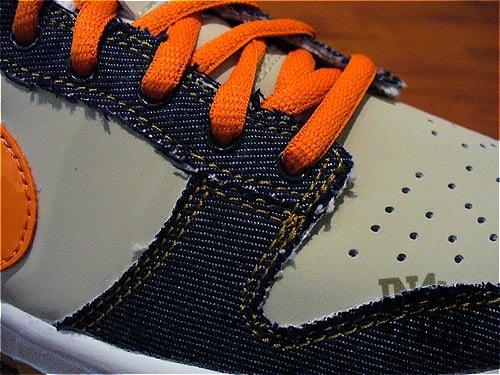 New Nike Dunk Low Tan and Denim