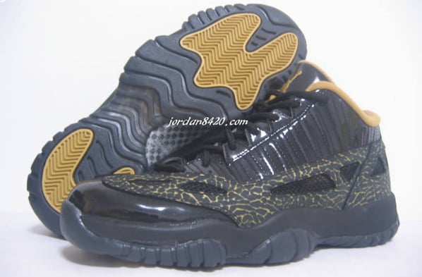 New Air Jordan XI I.E. Low Patent Leather