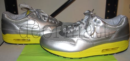 Nike Air Max 1 Silver/Yellow Premium Sample