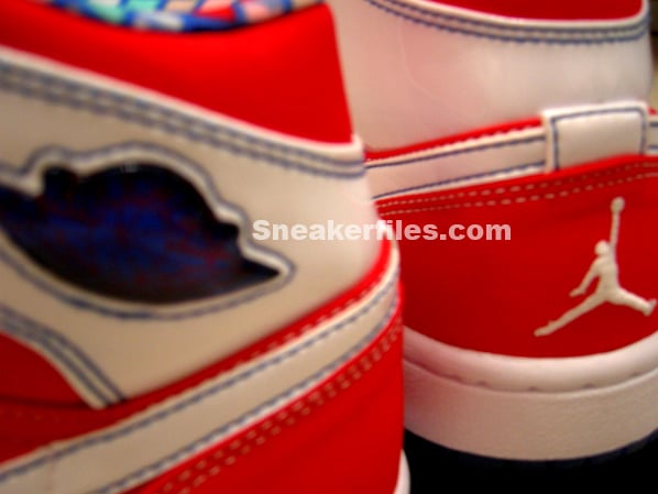 Air Jordan Retro I Undftd White/Red/Blue Vol 2