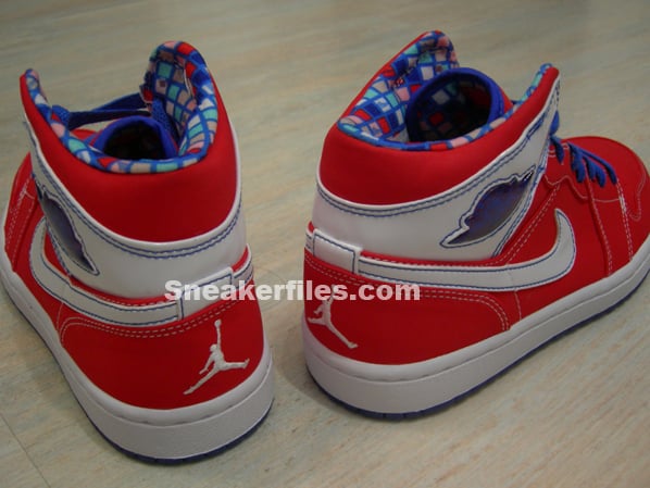 Air Jordan Retro I Undftd White/Red/Blue Vol 2