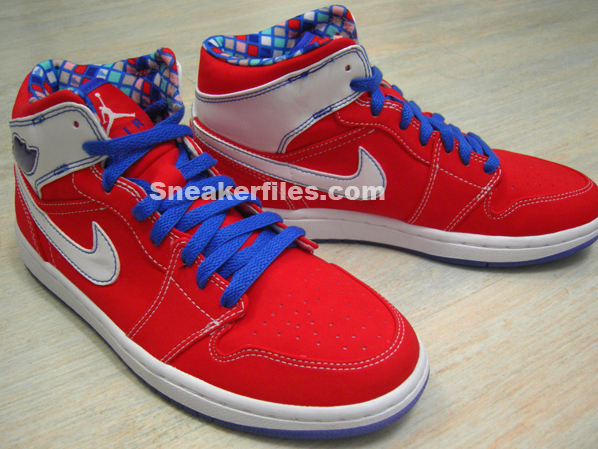 Air Jordan Retro I Undftd White/Red/Blue Vol 2