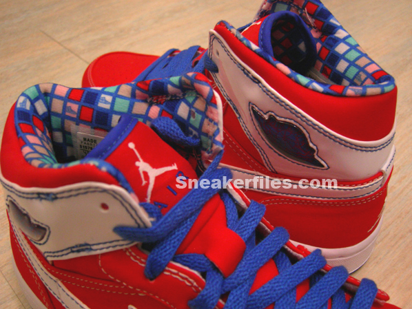 Air Jordan Retro I Undftd White/Red/Blue Vol 2