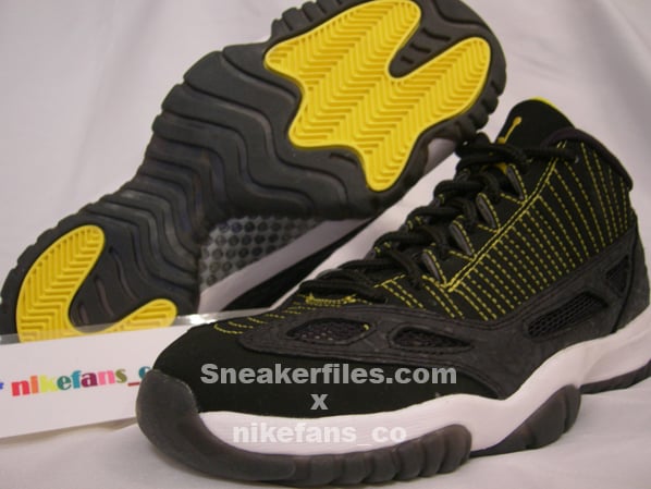 Air Jordan Retro 11 I.E. Black/Maize Vol. 2