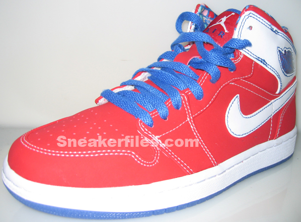 air jordans 1 blue and red