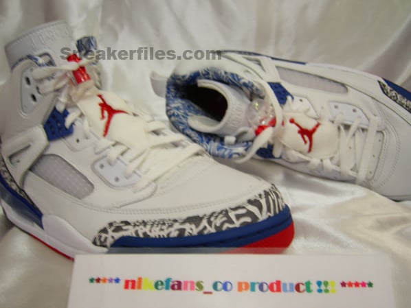 Air Jordan Spizike True Blue Round 2