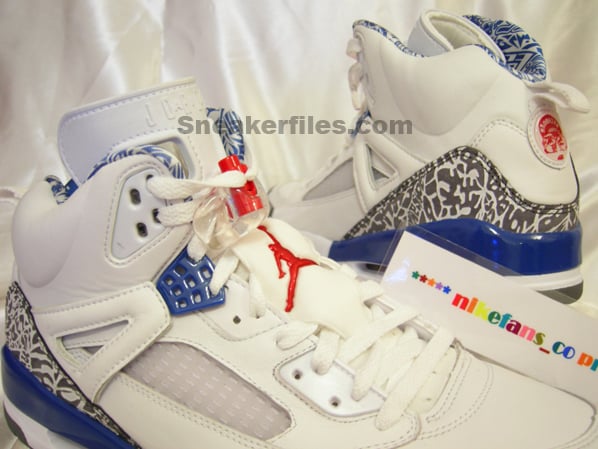 Air Jordan Spizike True Blue Round 2