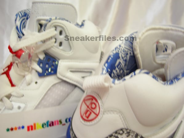 Air Jordan Spizike True Blue Round 2