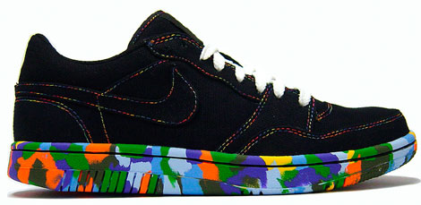 Zapatos antideslizantes táctica Color de malva Nike Court Force Low and Hi "Multicolor Pack" @ Purchaze | SneakerFiles