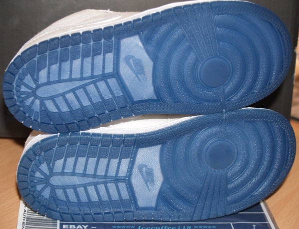 Air Jordan Retro 1 Low White Canvas