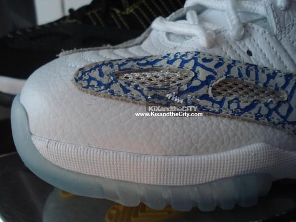 Air Jordan Retro XI IE Low White/Zest