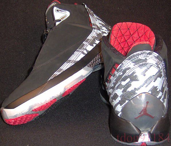 Air Jordan XX2 Black/Varsity Red-Metallic Silver
