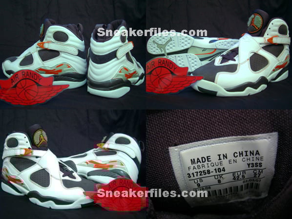 Air Jordan Retro VIII LS Black Toes