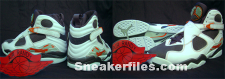 Air Jordan Retro VIII LS Black Toes