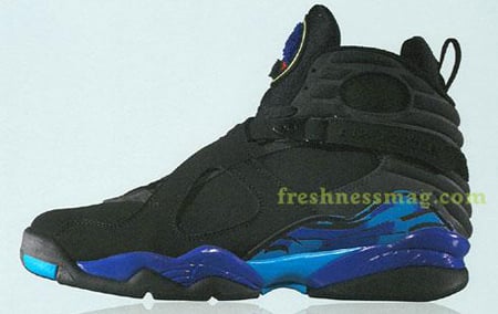 Air Jordan Retro Aqua VIII New Picture
