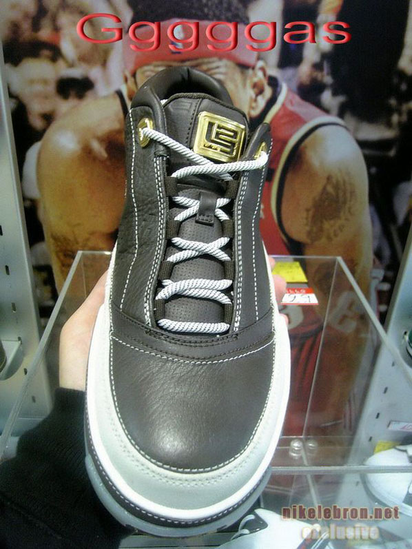 Nike Zoom LeBron Low ST Black/Grey-Gold