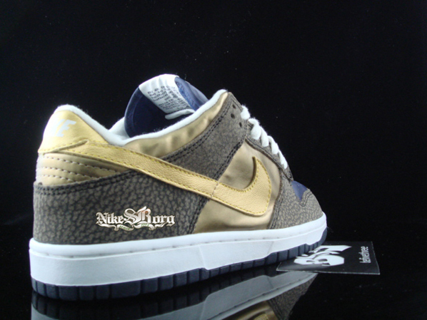Nike Dunk Low True Blue/Gold Safari