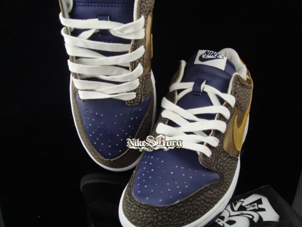 Nike Dunk Low True Blue/Gold Safari