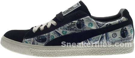 Puma Clyde x Mita Extended Look