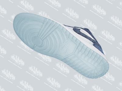 Air Jordan I Retro Womens Low White/Denim