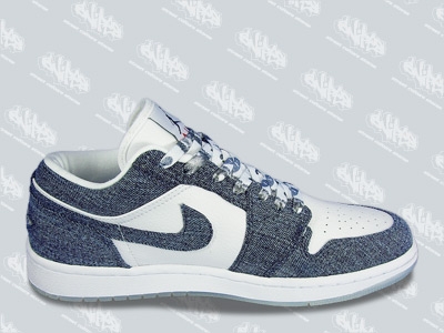 Air Jordan I Retro Womens Low White/Denim