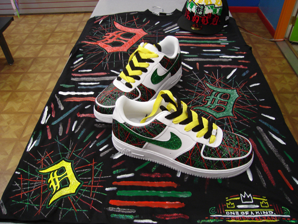 Nike Air Force 1 Crispy Clean Customs