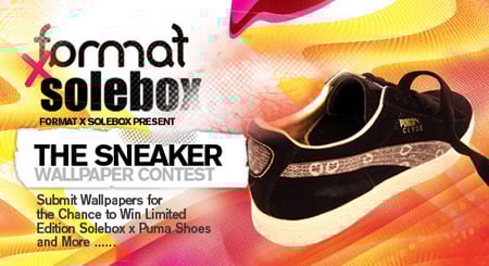 Format Sneaker Wallpaper Contest