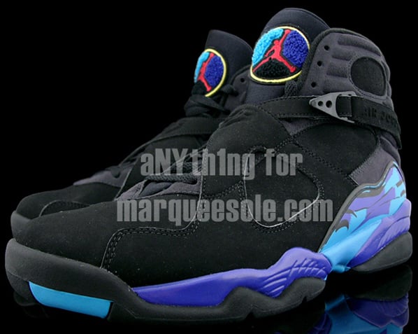 Air Jordan Retro 8 Aqua Final Product