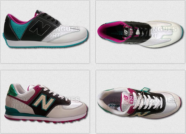 New Balance 320 and 574 x Crooked Tongues