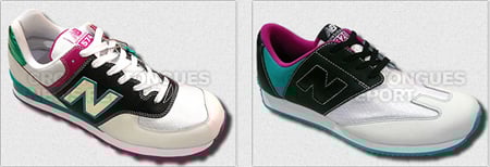 New Balance 320 and 574 x Crooked Tongues