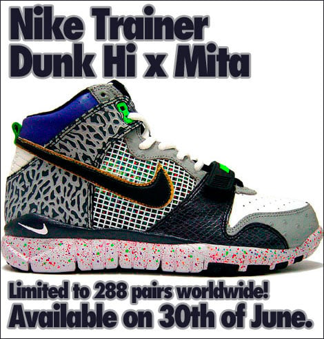 Nike Trainer Dunk Hi Mita at Purchaze