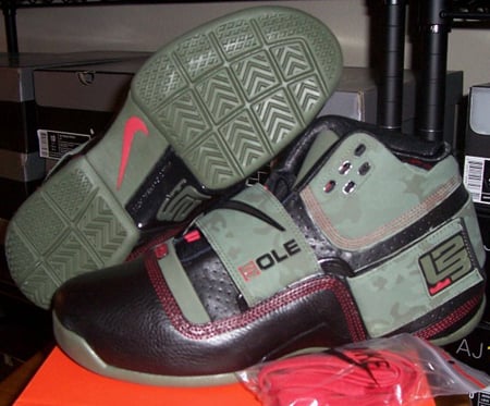 Nike Zoom Lebron Soldier x Sole Bar