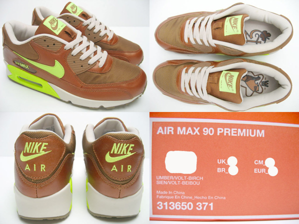 Nike Air Max 90 Umber/Volt Birch
