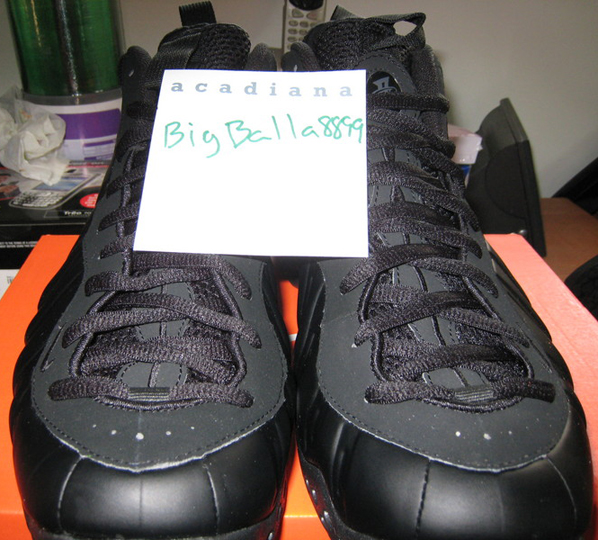 Nike Foamposite One Retro Black Released