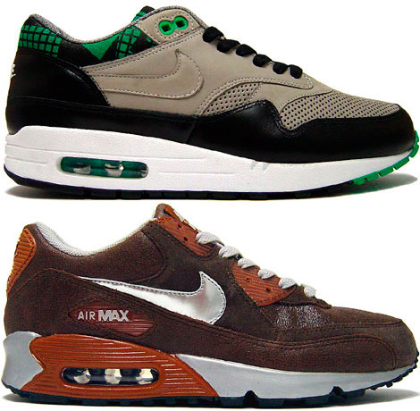 Nike Air Max 1 + Air Max 90 Dark Cinder at Purchaze