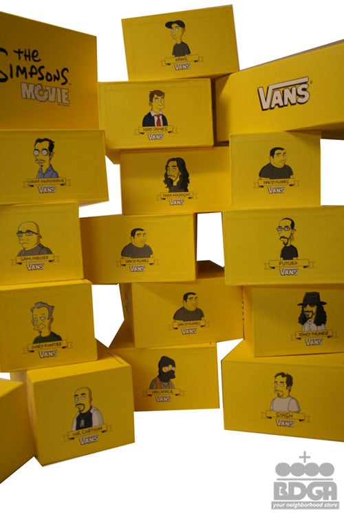 Vans x Simpsons All 14 Releasing