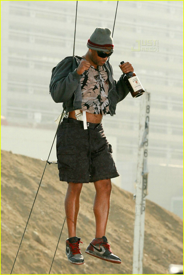 Will Smith in Air Jordan Retro 1 Black Toes