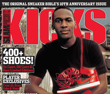 Kicks Magazine 10th Anniversary Jordans Rule